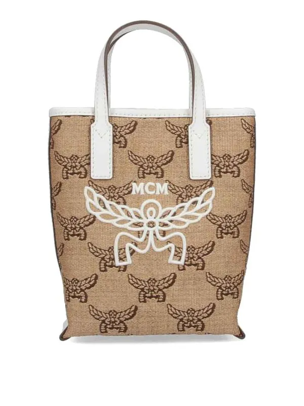Mcm Sac Cabas - Beige - Beige - Femme | MWRFSAC03IN | thebs.com
