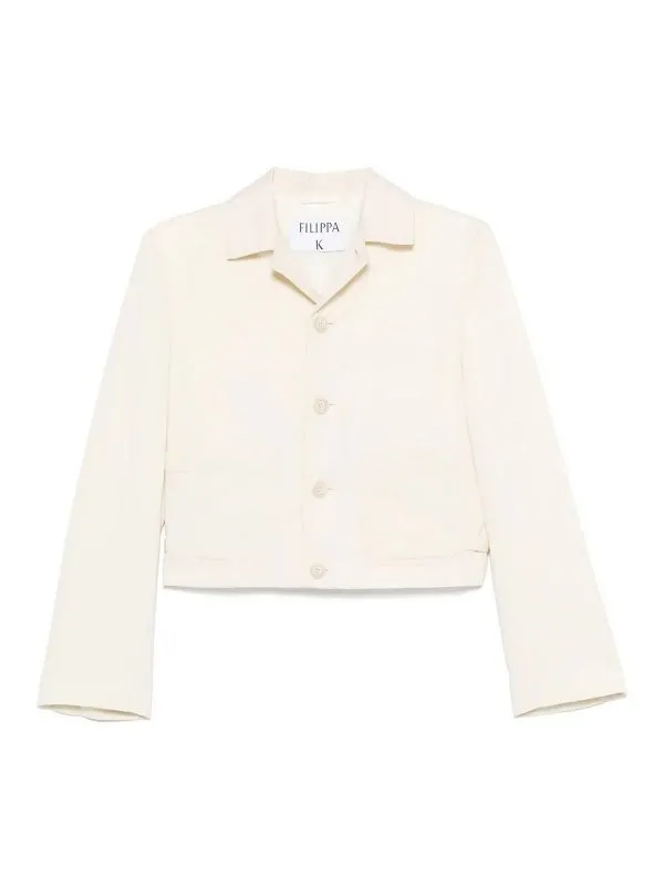 Filippa K Veste Casual - Blanc - Blanc - Femme | 311969601
