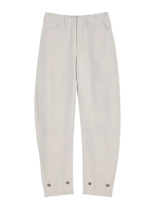 Lemaire Pantalons Décontractés - Blanc | PA1184LF1350BG200