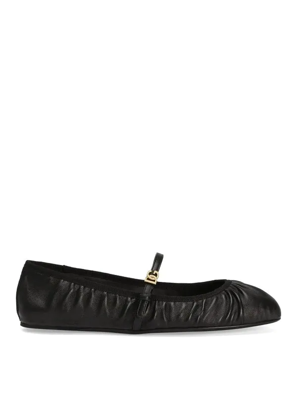Dolce & Gabbana Ballerines - Noir - Noir - Femme | CB0257AD1378B956