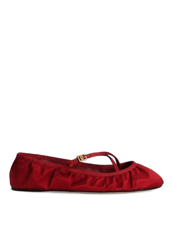 Dolce & Gabbana Ballerines - Rouge - Rouge | CB0258AD1608S297