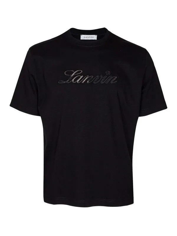 Lanvin T-Shirt - Noir - Noir - Homme | RMTS0115J171 | thebs.com