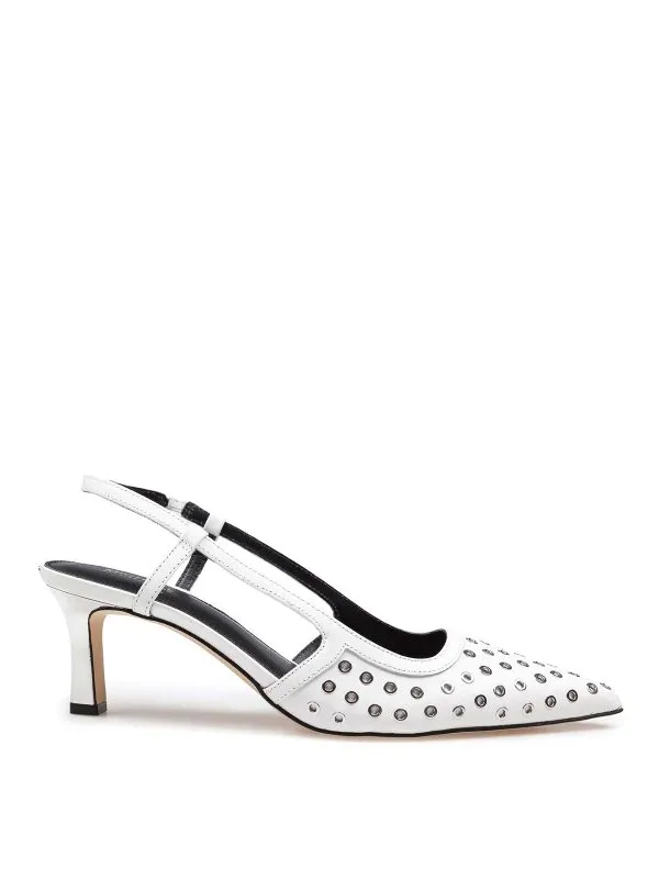 Michael Kors Chaussures À Talon - Beige - Blanc | 40R5ALMP3L085