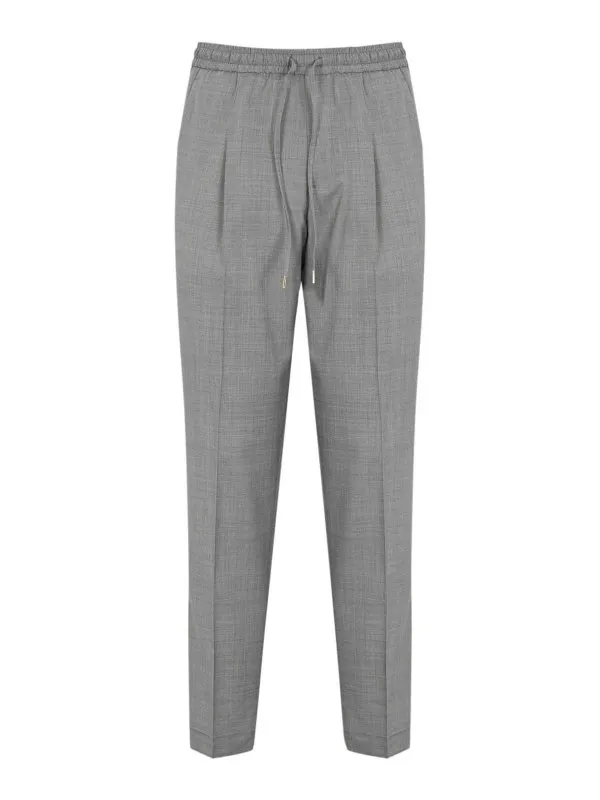 Briglia 1949 Pantalons Décontractés - Argent | WIMBLEDONS32510800040
