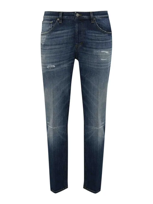 Dondup Jean Droit - Denim - Denim - Homme | UP434DSE340UIM2800