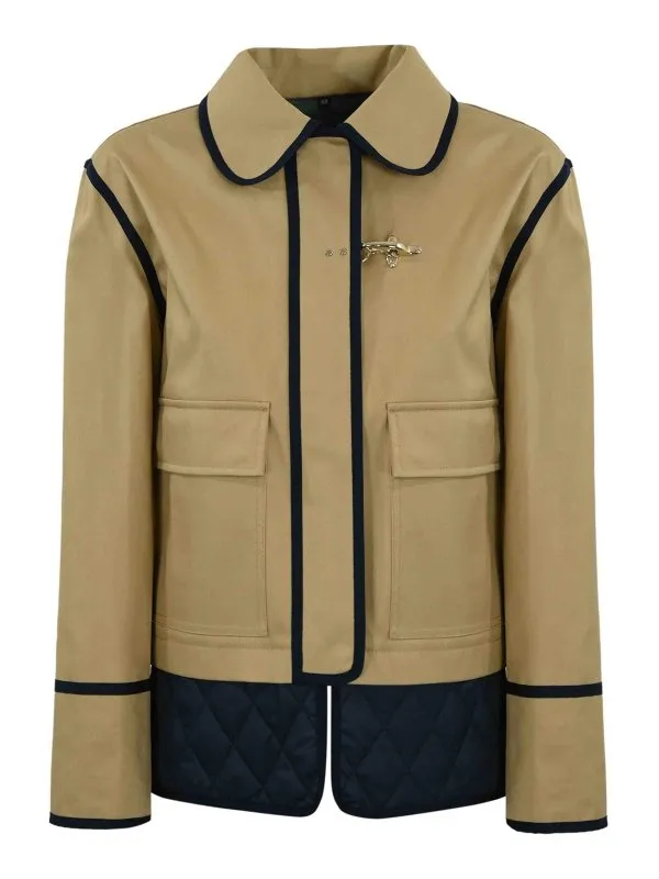 Fay Cape - Beige - Beige - Femme | NAW1250315SWXZ0629