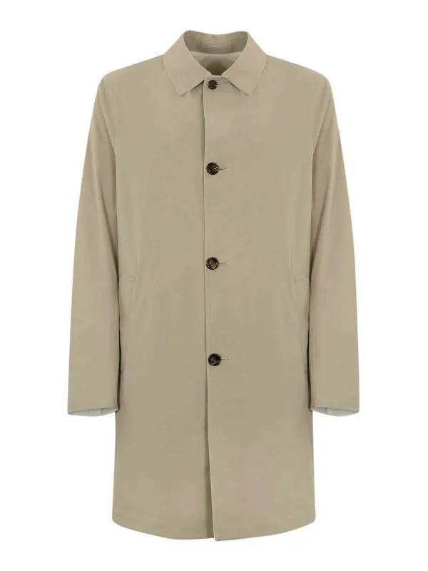 Kired Trench-Coat - Beige - Beige - Homme | BEN300K | thebs.com