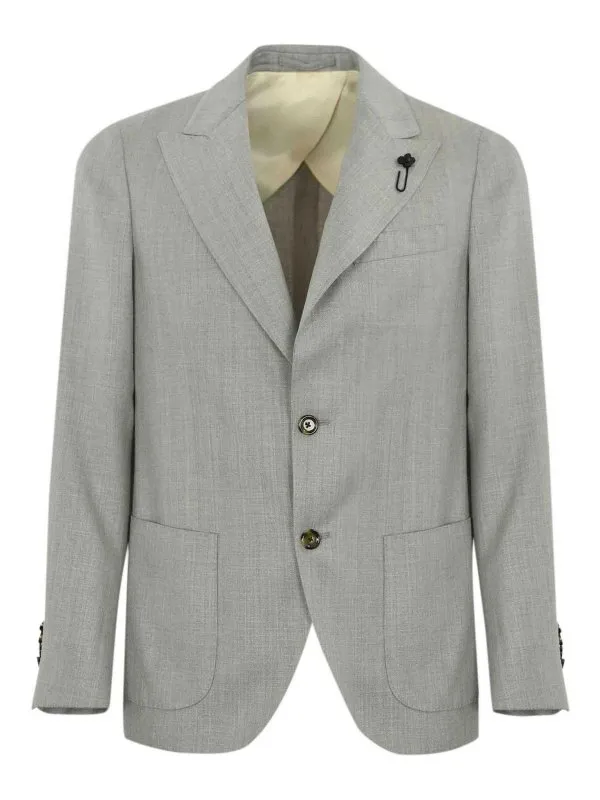 Lardini Veste Casual - Gris Clair - Homme | ES688AEESIF64507910