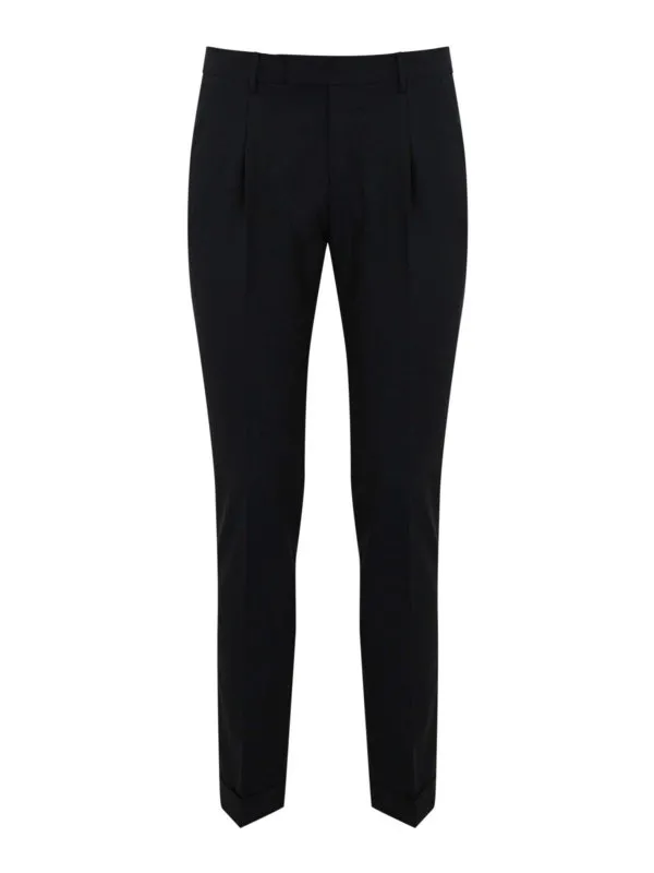 Pt Torino Pantalons Décontractés - Bleu | AFMAZA0CL1MA270360