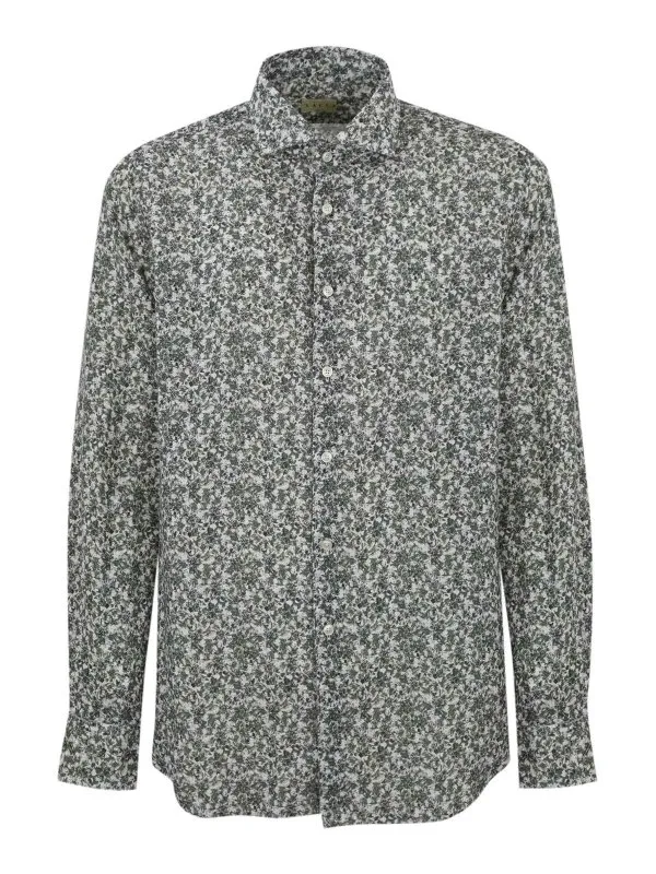 Xacus Chemise - Vert - Vert - Homme | 81532722ML002 | thebs.com