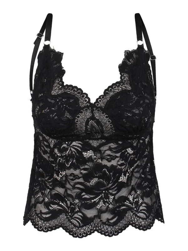 Rabanne Top - Noir - Noir - Femme | 25PJTO043PA0170P001