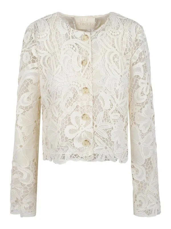 Ulla Johnson Veste Casual - Blanc - Blanc | SP250508PRISTINE