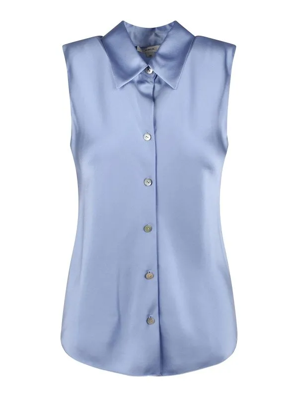 Vince Chemise - Bleu - Bleu - Femme | V968412858429PCP
