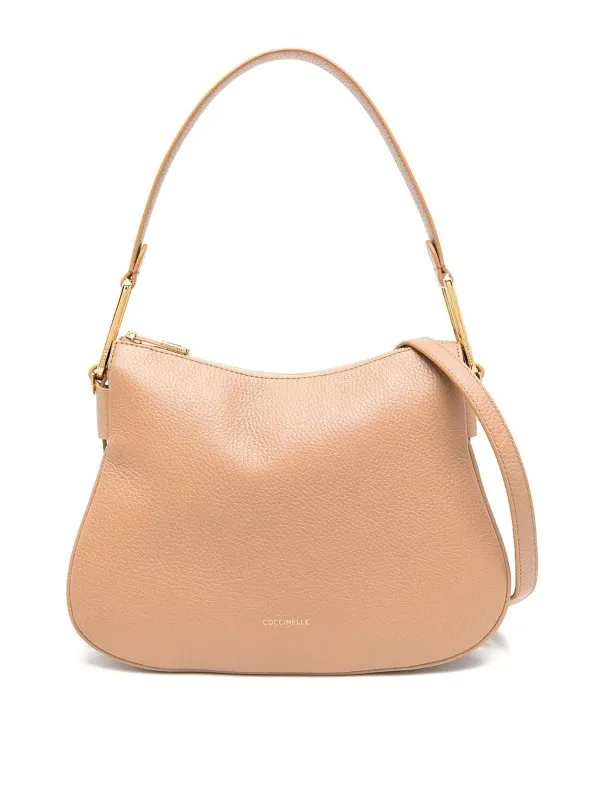 Coccinelle Sac Porté Épaule - Beige - Beige | E1PQR130201N71