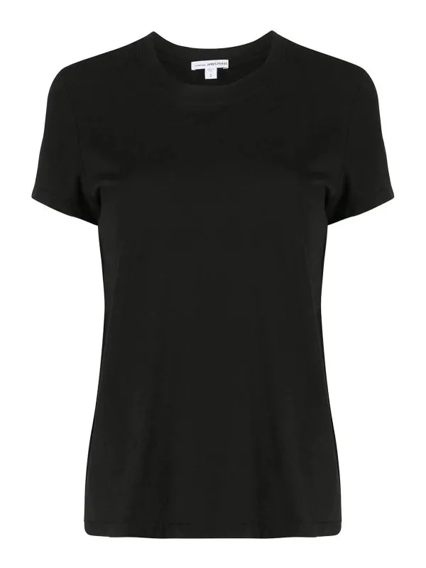 James Perse T-Shirt - Noir - Noir - Femme | WLJ3114BLKBLK