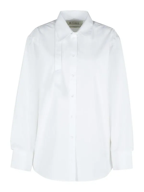 Rohe Chemise - Blanc - Blanc - Femme | 41419068100 | thebs.com