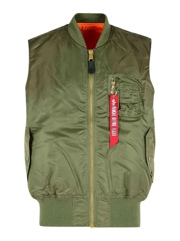 Alpha Industries Gilet - Vert - Vert - Homme | X15614601
