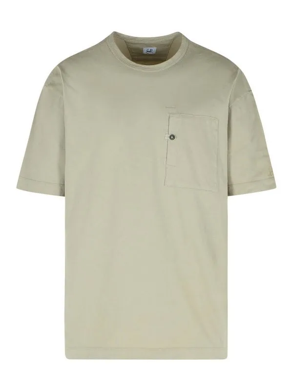 C.P. Company T-Shirt - Beige - Beige - Homme | 18CMTS179A005697G327