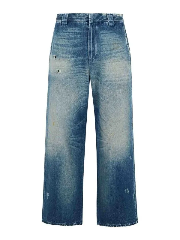 Golden Goose Jean Bootcut - Bleu - Bleu | GMP02126P00185150100