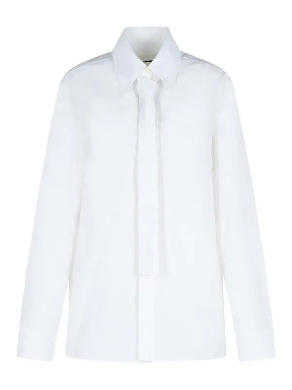 Jil Sander Chemise - Blanc - Blanc - Homme | J21DL0202J45002100