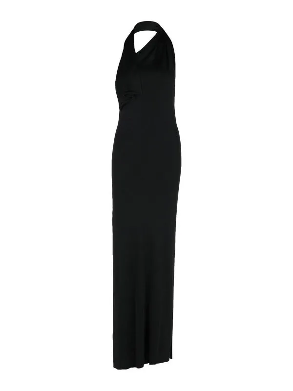 Khaite Robe Au Genou - Noir - Noir - Femme | 54614132W4132200