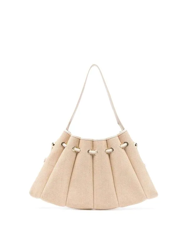 Themoirè Sac Porté Épaule - Beige - Beige | TMSR25CLPP81SHELL