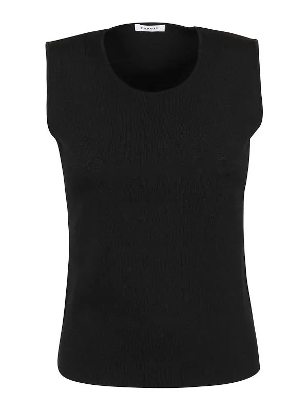 P.A.R.O.S.H. Top - Noir - Noir - Femme | D510926ROMA25013