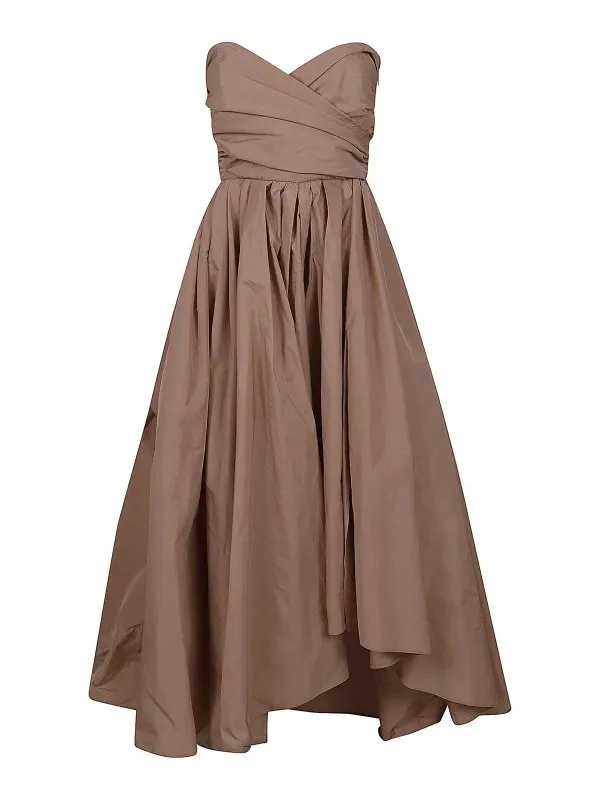 Pinko Robe Au Genou - Camel - Camel - Femme | 104937Y3LEN34