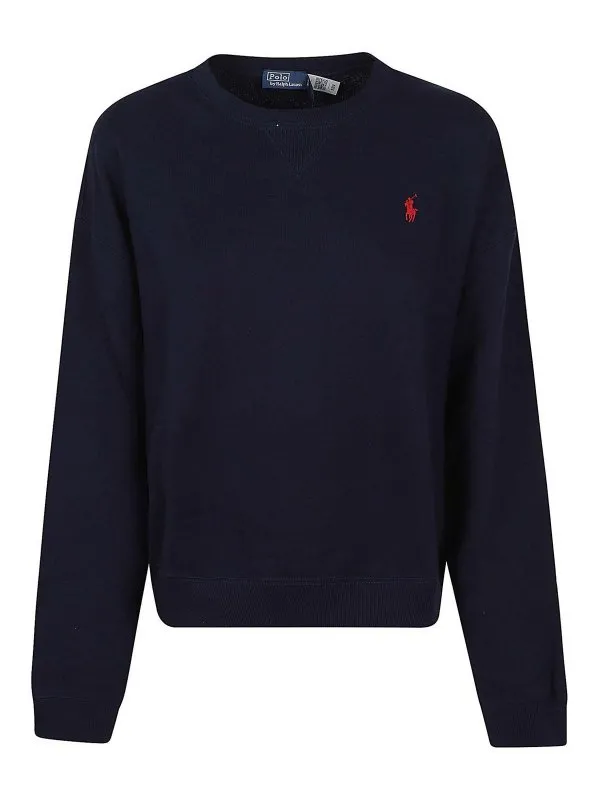 Polo Ralph Lauren Sweat-Shirts - Bleu Foncé - Femme | 211935582010