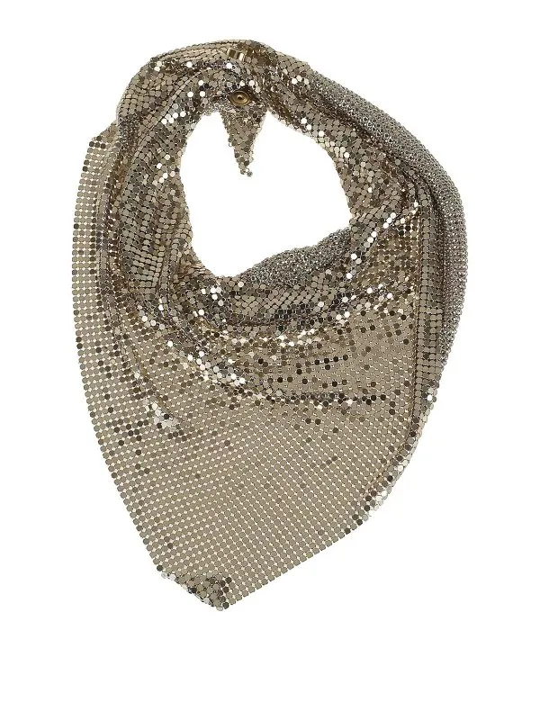 Rabanne Écharpe - Or - Or - Femme | 19ABB0018MET046P711