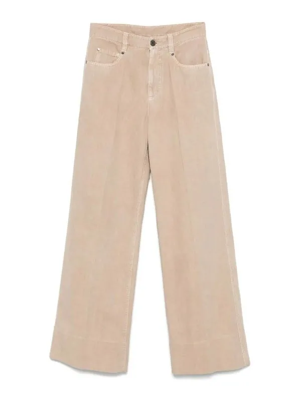 Brunello Cucinelli Pantalons Décontractés - Beige | ML996P5992C2910
