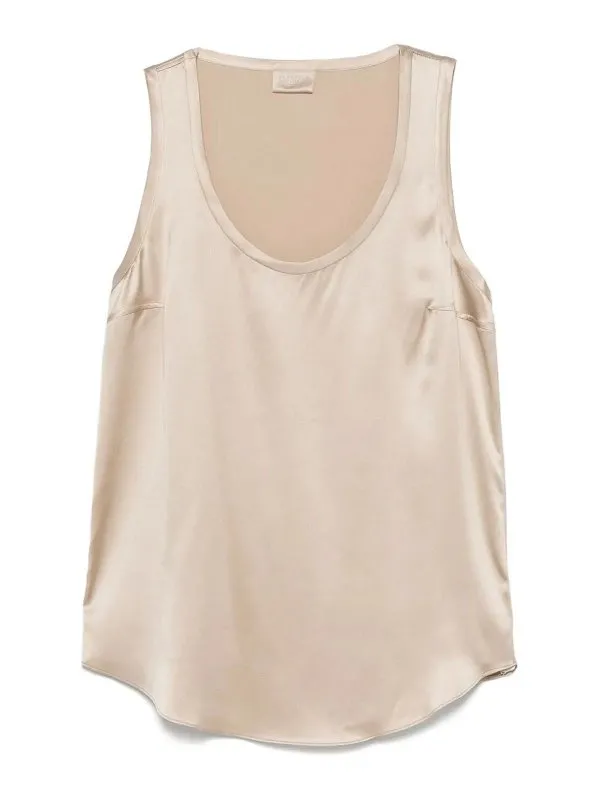 Brunello Cucinelli Top - Beige - Beige - Femme | M0C59E0600C2910