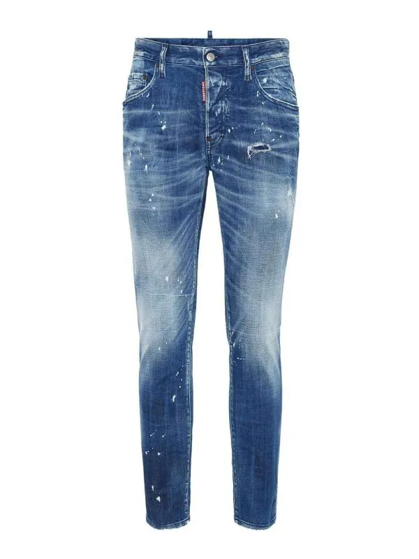 Dsquared2 Jean Bootcut - Bleu Foncé - Homme | S74LB1642S30342470