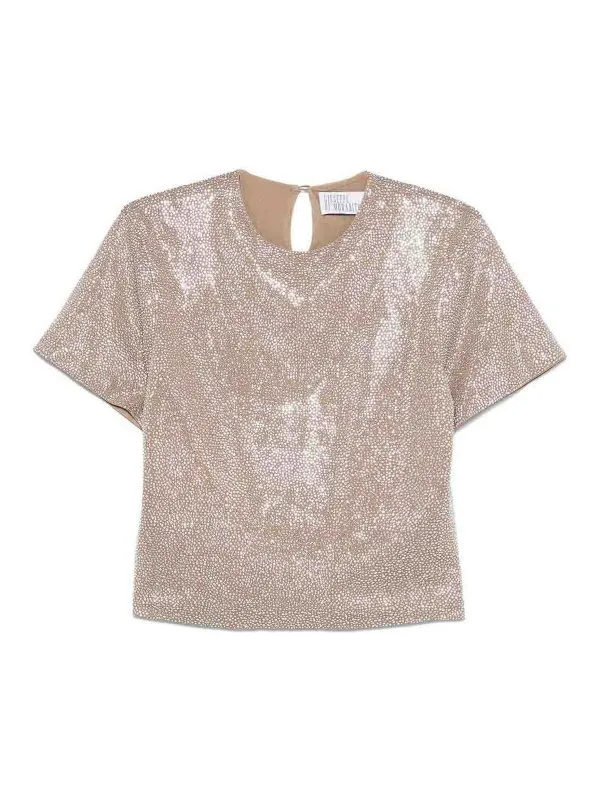 Giuseppe Di Morabito T-Shirt - Beige - Beige | SSTO318FC04428AC21