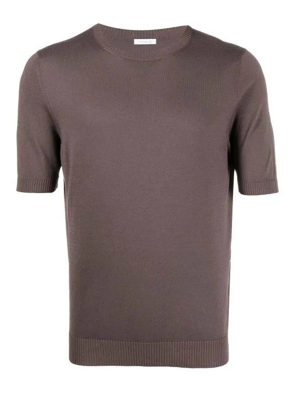 Malo Pull Col Rond - Marron - Marron - Homme | UXA183F3L27E0720