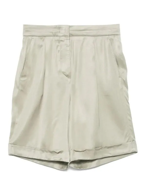 Peserico Short - Vert Clair - Vert Clair - Femme | P04083Z06638035