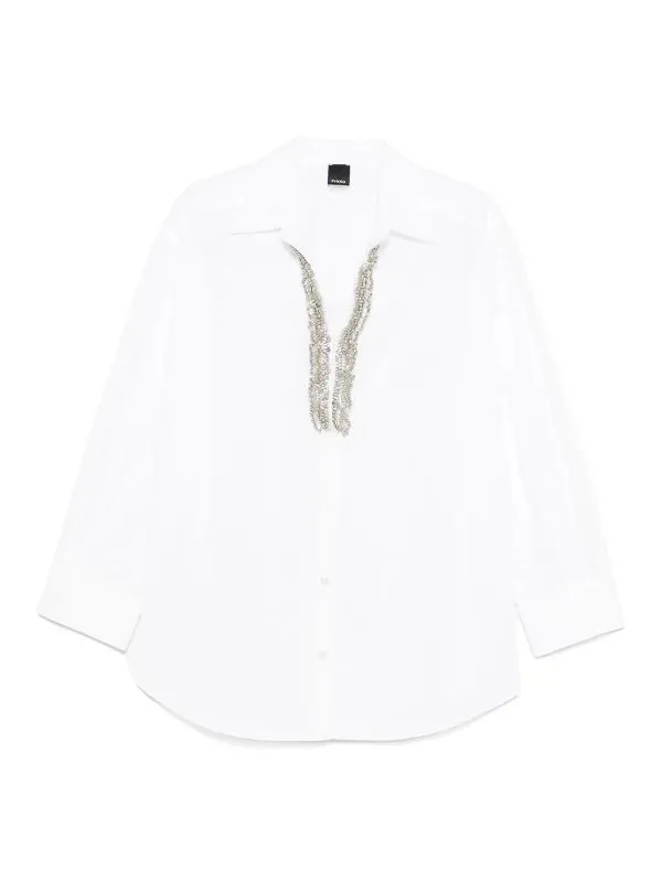 Pinko Chemise - Blanc - Blanc - Femme | 104708A2EUZ04