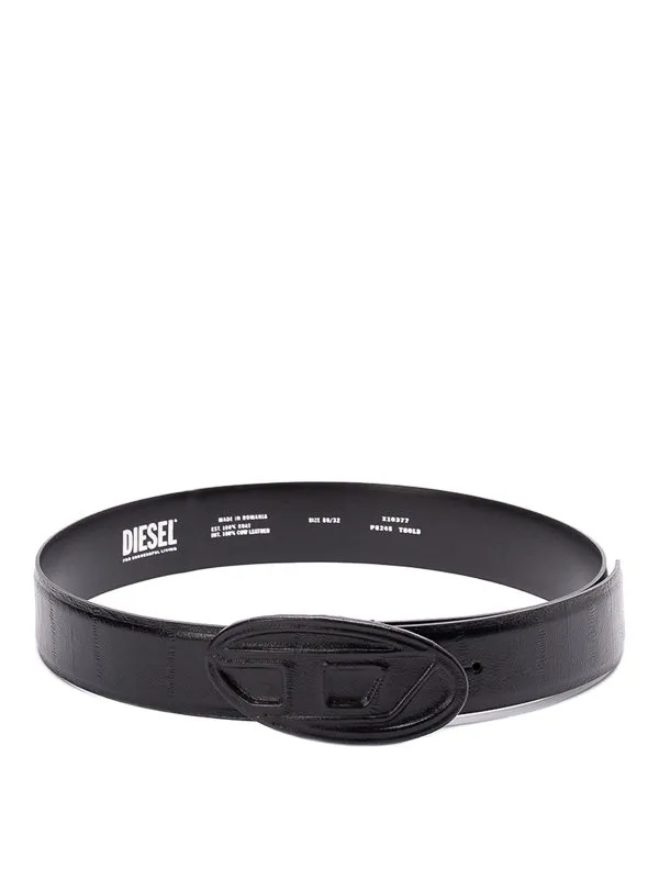 Diesel Ceinture - Noir - Noir - Femme | X10377P8245T8013