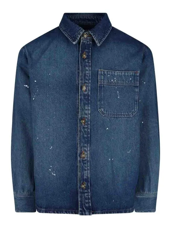 A.P.C. Chemise - Basil - Bleu - Homme | COHGLH02709IAL