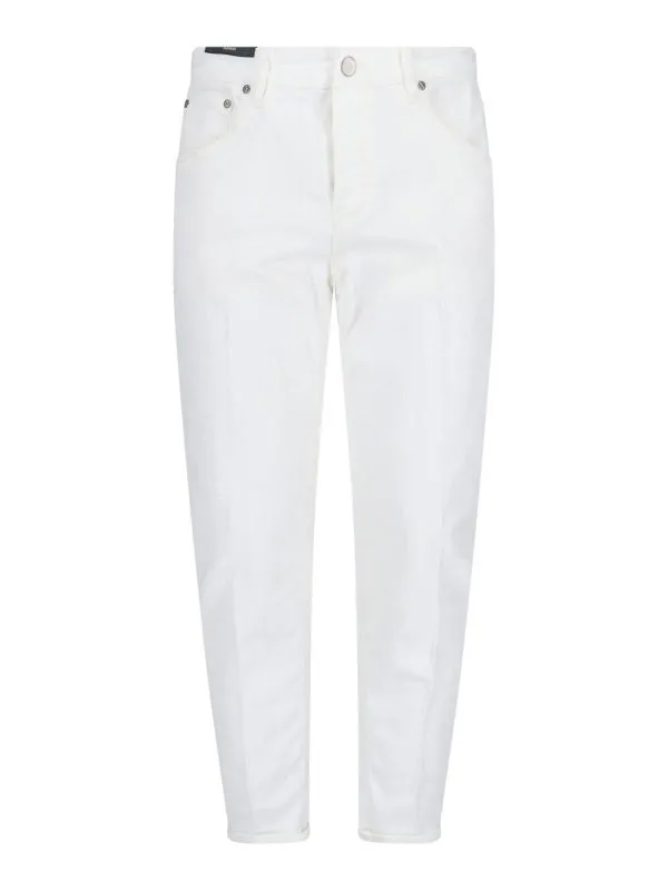 Pt Torino Jean Droit - Blanc - Blanc - Homme | C5TP05B0OA1410CH59