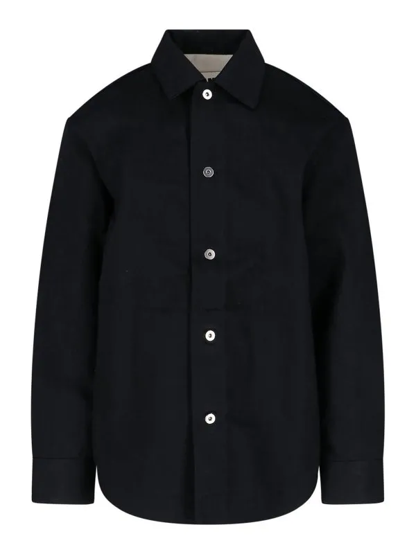 Jil Sander Chemise - Noir - Noir - Homme | J23DL0101J45288001