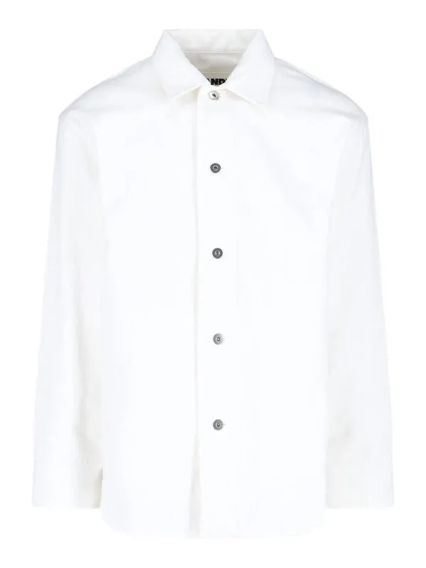 Jil Sander Veste En Jean - Blanc - Blanc | J23DL0101J45288102