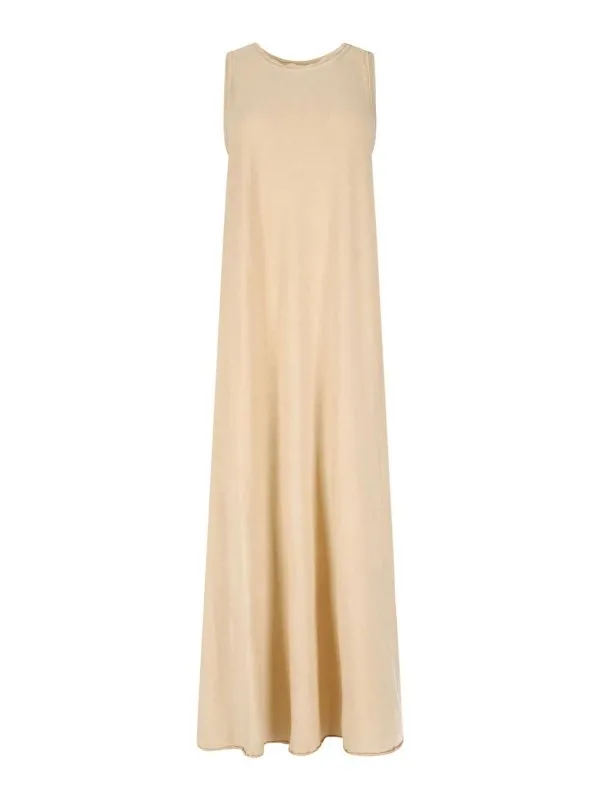 Uma Wang Maxi Robe - Beige - Beige - Femme | UP5038UW200