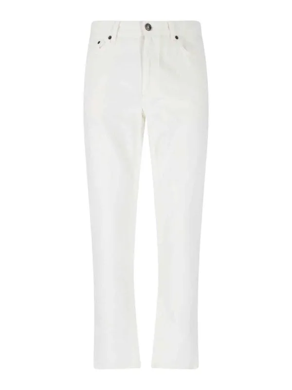 Zegna Jean Bootcut - Blanc - Blanc - Homme | RUFIB9A9CITYN00