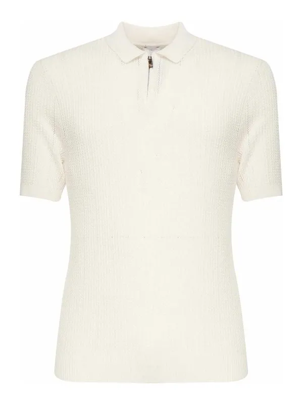 Eleventy Polo - Blanc - Blanc - Homme | K76POLK17MAG0A00101