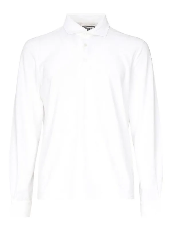 Fedeli Polo - Blanc - Blanc - Homme | 8UED030741 | thebs.com