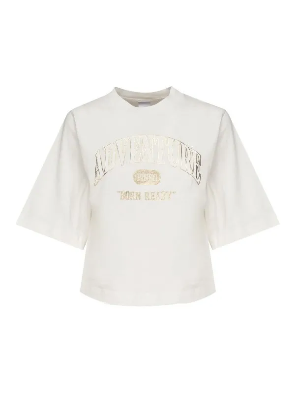 Pinko T-Shirt - Blanc - Blanc - Femme | 104604A2CSZ05