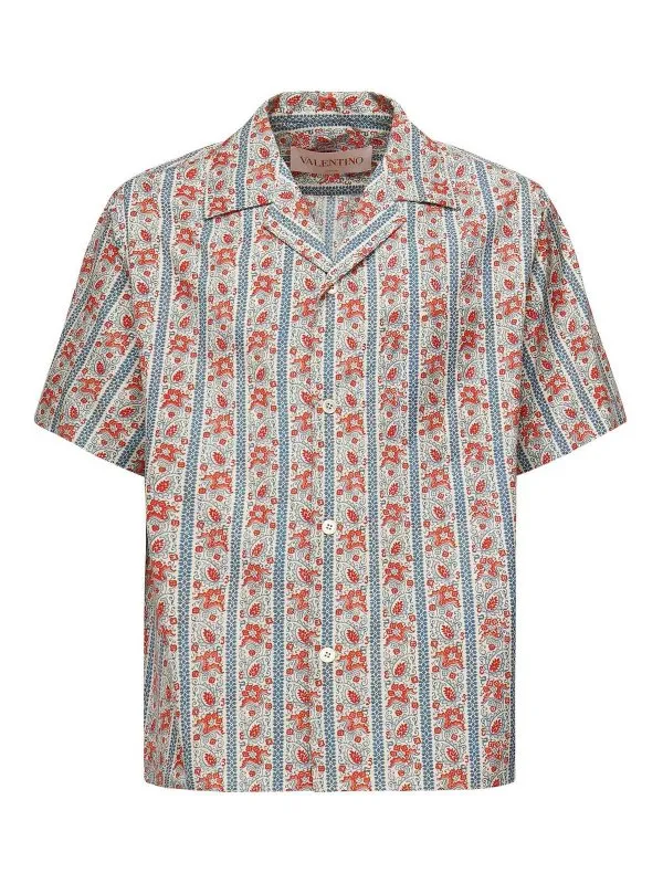 Valentino Garavani Chemise - Beige - Beige - Homme | 6V3AA111AS1QQX