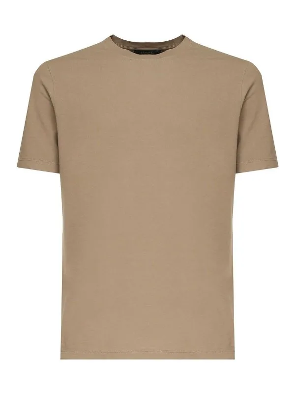Zanone T-Shirt - Beige - Beige - Homme | 815194ZG380Z1904