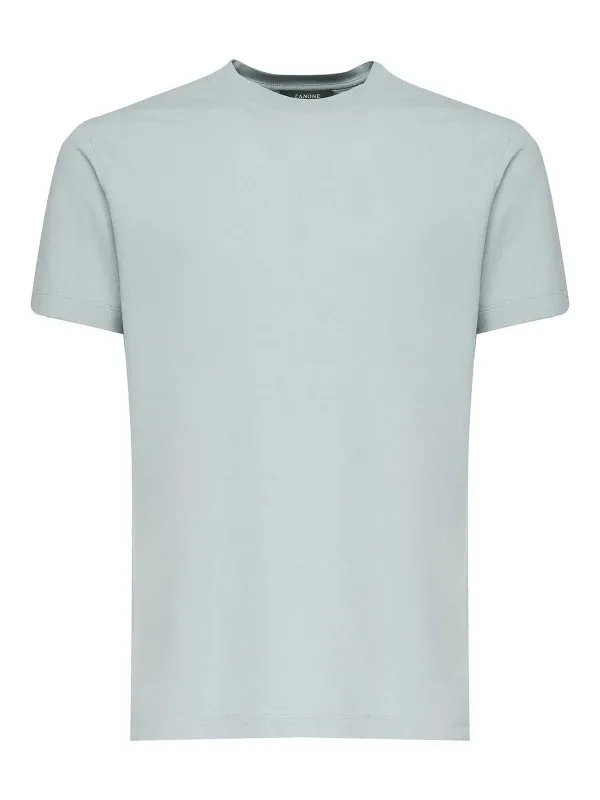Zanone T-Shirt - Bleu Clair - Bleu Clair - Homme | 815194ZG380Z3298